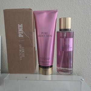 New Victoria’s Secret Body Lotion Women OS Set Pure Seduction BS 8.4oz / BL …